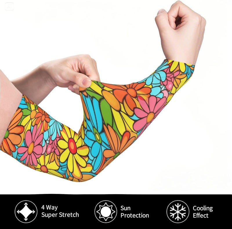 oyebn Arm Sleeves Outdoor Garden Sports Cooling Sun Sleeve for Women Men Farm - Image 3